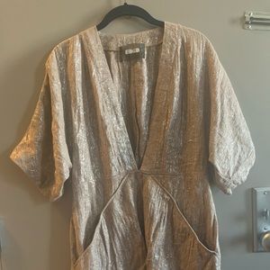 Metallic Reformation Dress